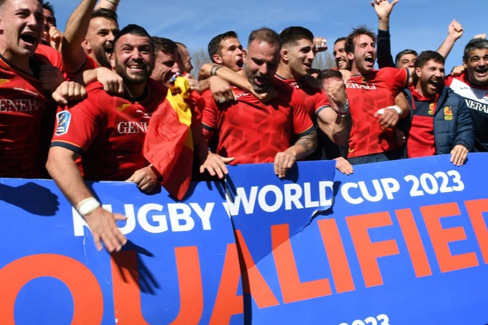 Spain are appealing their ban after their Rugby World Cup qualification. Photo: World Rugby