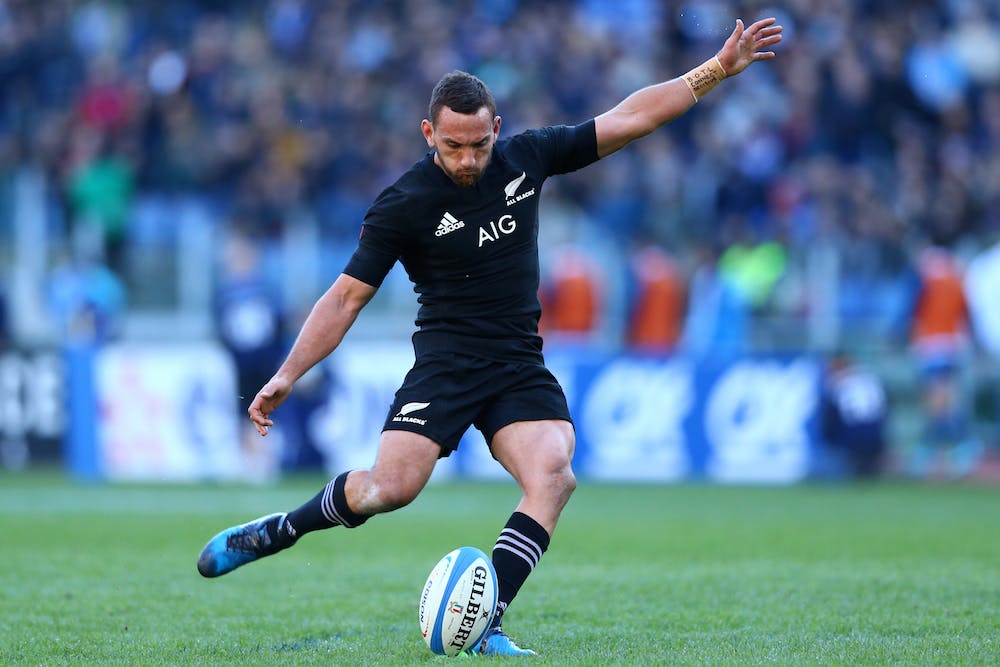 Aaron Cruden has signed a deal with French club Montpellier. Photo: AFP