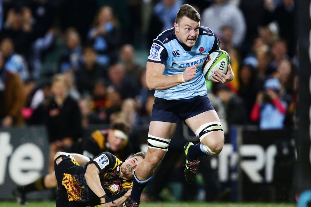 Jack Dempsey will depart the Waratahs for the Glasgow Warriors at the end of the 2021 Season. Photo: Getty Images