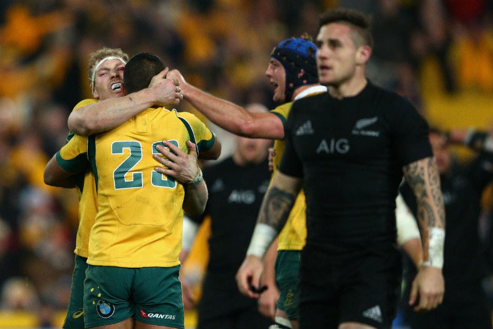 The Wallabies won the last time these two sides met at ANZ Stadium. Photo: Getty Images