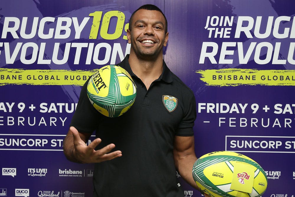 Kurtley Beale will not play at the Brisbane Tens. Photo: Duco Events