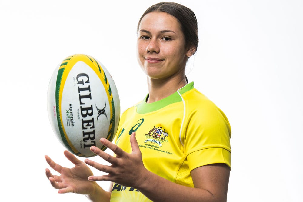 Shanice Parker is one of the new Sevens faces. Photo: Getty Images