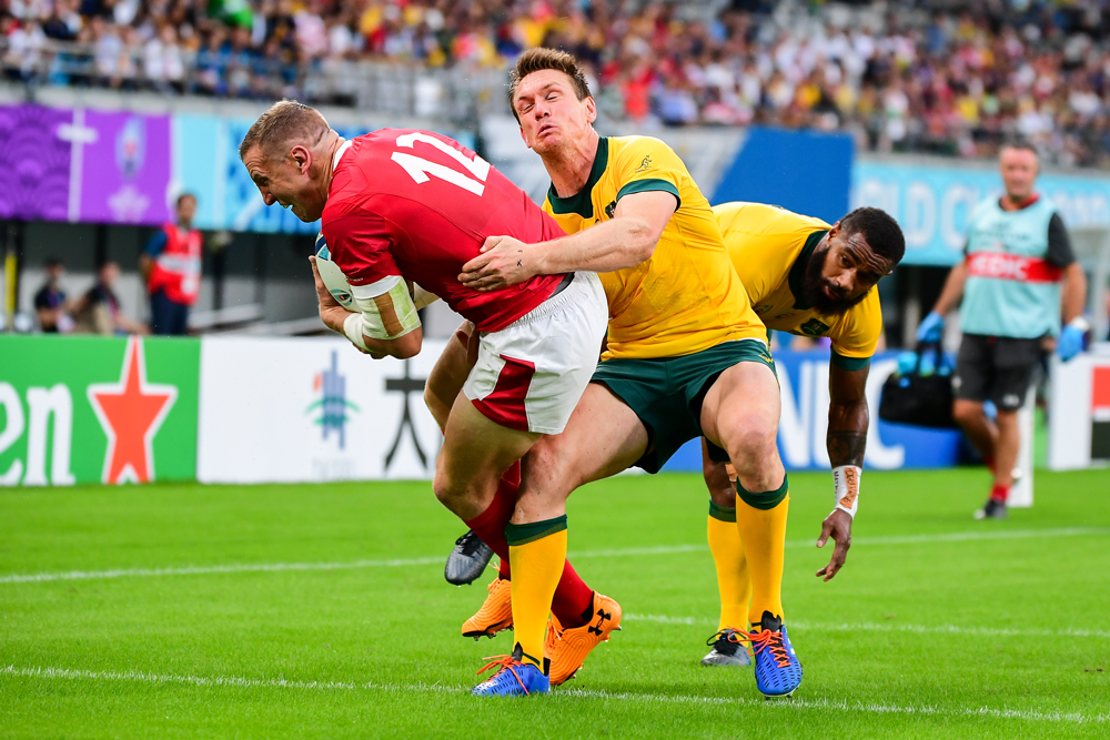 The Wallabies fell to Wales in their pivotal pool match in the Rugby World Cup. Photo: RUGBY.com.au/Stuart Walmsley