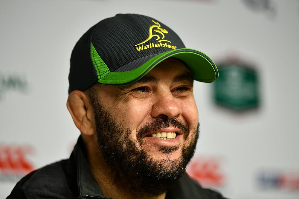 Wallabies coach Michael Cheika is looking for an 80 minute performance from his side. Photo: Getty Images