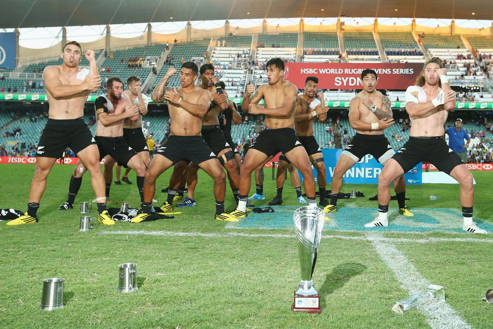 New Zealand took out the first Sydney Sevens in 2016. Photo: Getty Images