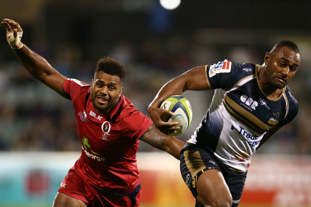 The Reds are chasing the Brumbies in the race for the Australian Conference title. Photo: Getty Images