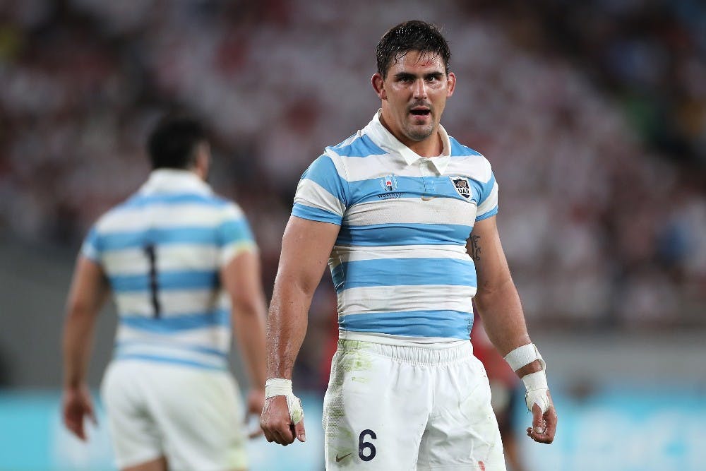 Pumas skipper is set to miss his Top 14 clash against Montpellier after receiving a 'short ban'. Photo: Getty Images