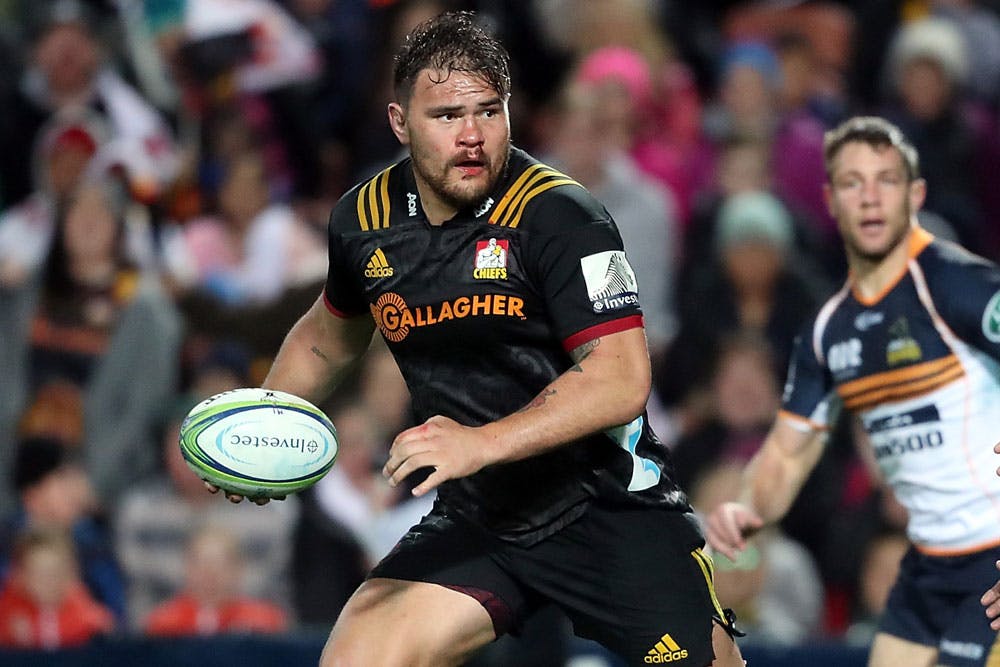 Angus Taavao will replace Joe Moody. Photo: Getty Images