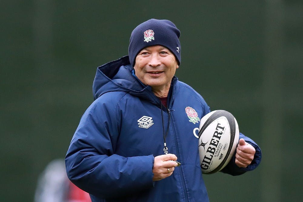 Eddie Jones says his side need to bash France's big forward pack to win some more silverware. Photo: Getty Images