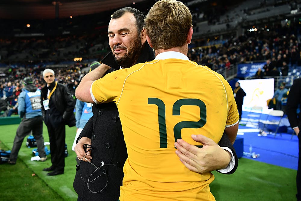Wallabies coach Michael Cheika was pleased with the way his players stepped up. Photo: Getty Images