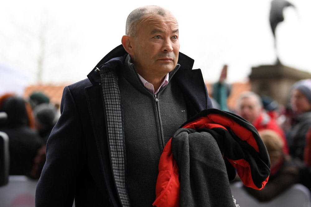 Eddie Jones was the target of abuse from four men on a trip to Manchester. Photo: Getty Images