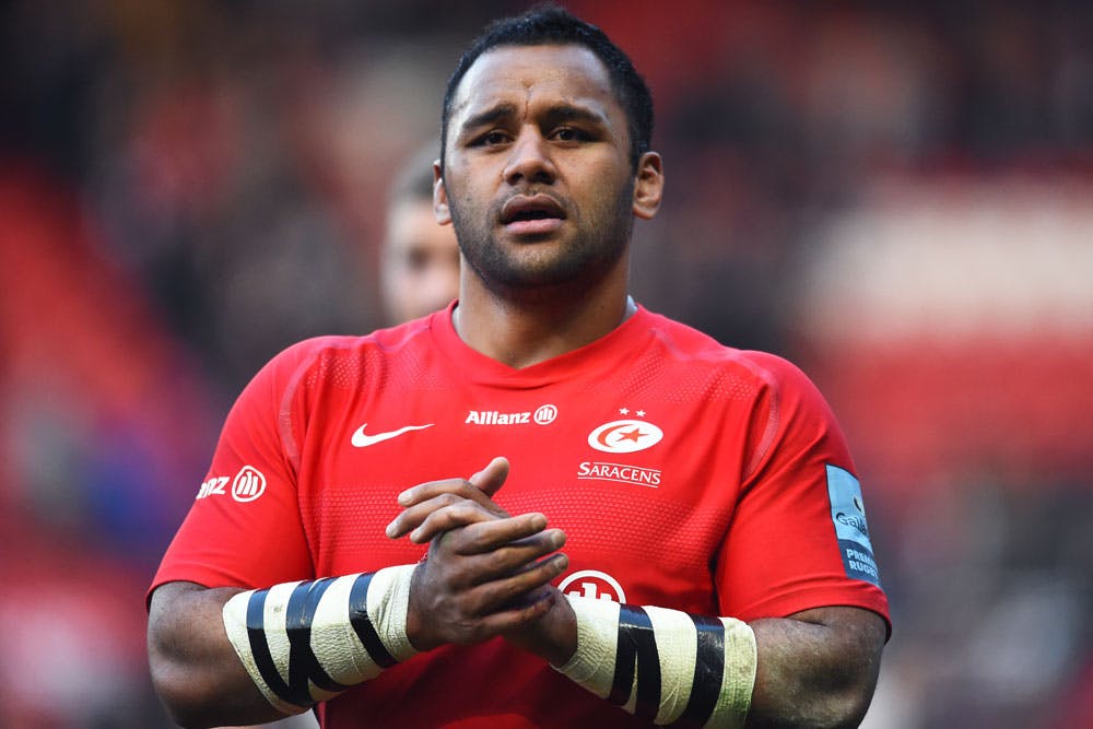 Billy Vunipola was booed by fans in Saracens' clash with Bristol. Photo: Getty Images