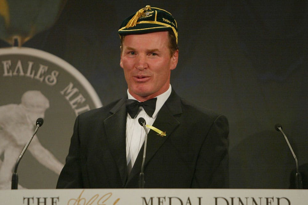 Simon Poidevin was awarded an AM on Australia Day. Photo: Getty Images