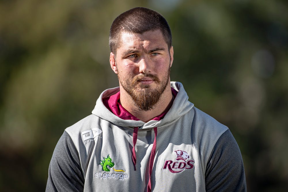 Liam Wright is fired up for Friday night's clash. Photo: QRU Media/Brendan Hertel