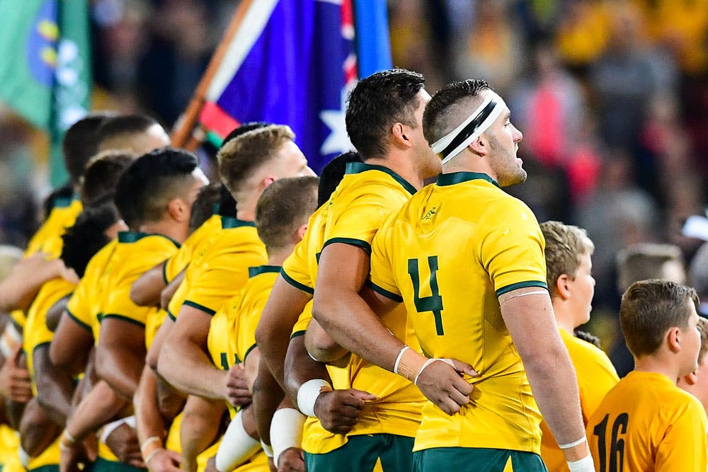 The Wallabies have moved up in the world. Photo: RUGBY.com.au/Stuart Walmsley