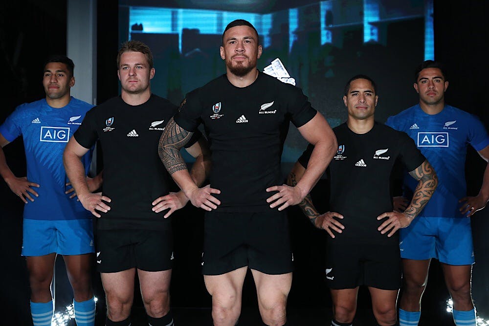 The All Blacks have unveiled their 2019 World Cup Jersey. Photo: Getty Images