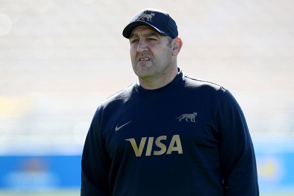 Mario Ledesma's Pumas will take on the All Blacks on Saturday night. Photo: Getty Images