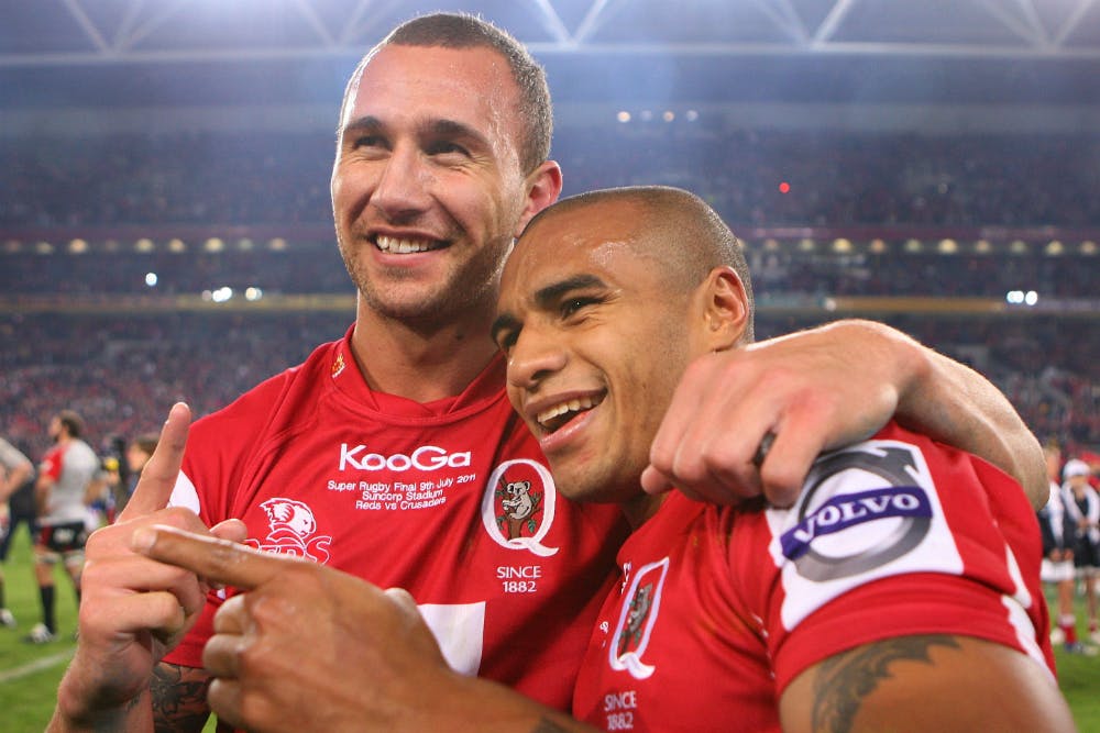 Quade Cooper and Will Genia have reunited without missing a beat in 2019. Photo: Getty Images