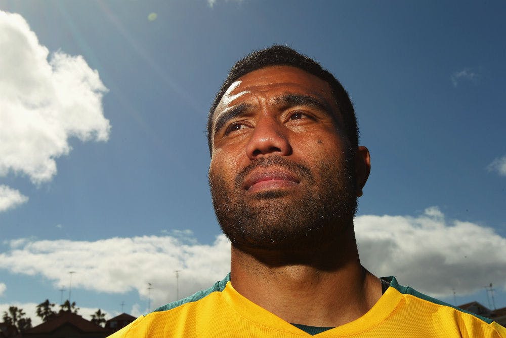Wycliff Palu is retiring from international rugby. Photo: Getty Images