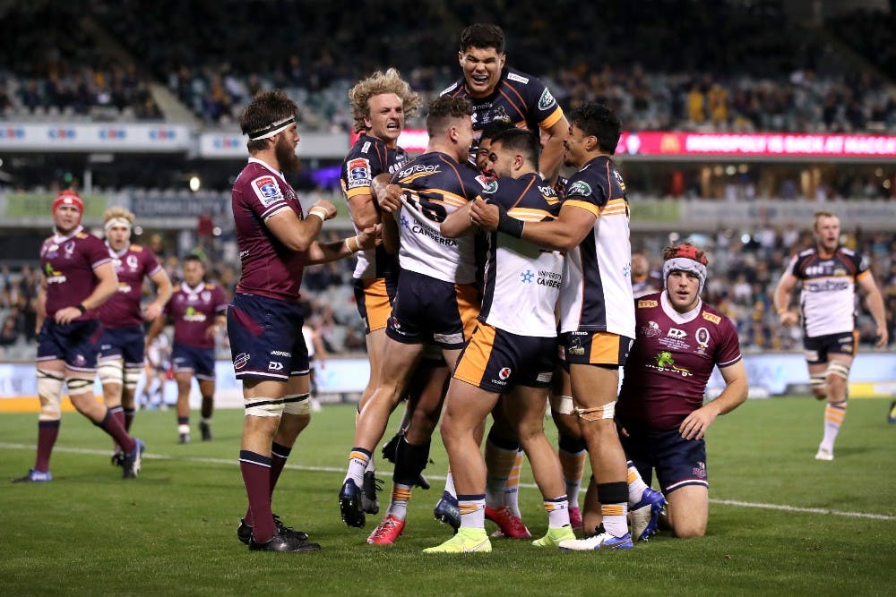The Brumbies won the 2020 Super Rugby AU title. Photo: Getty Images