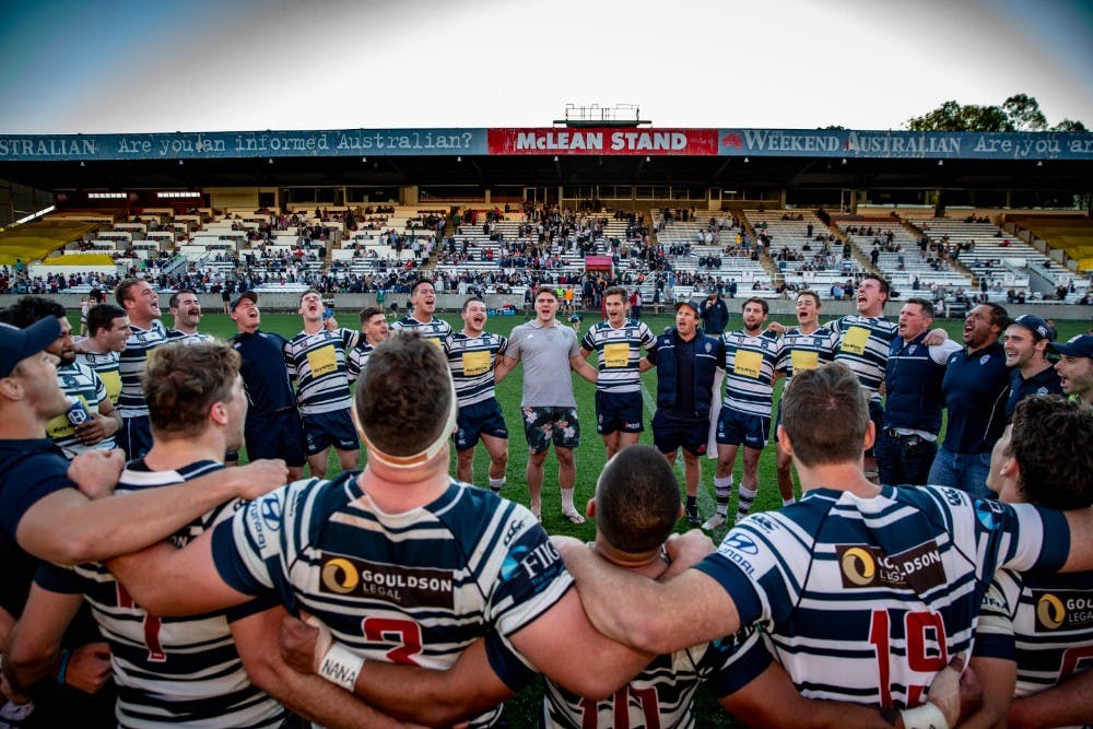 All club and community rugby has been pushed back until the start of May. Photo: QRU Media/Brendan Hertel
