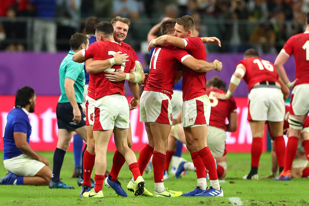Wales clinched a thriller in Tokyo. Photo: Getty Images