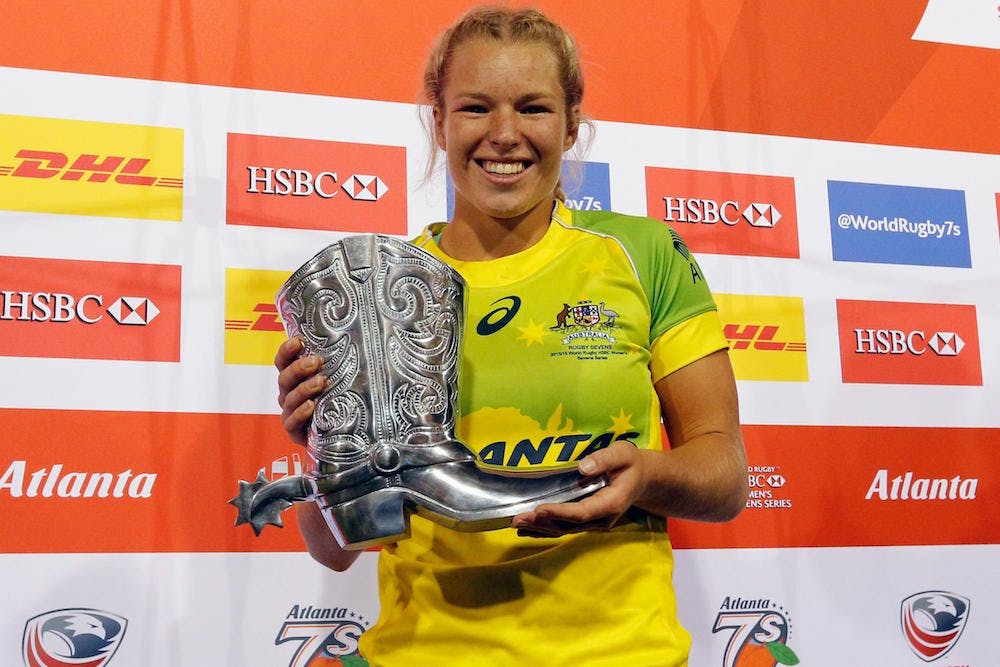 Emma Tonegato was the player of the USA7s tournament last year. Photo: World Rugby