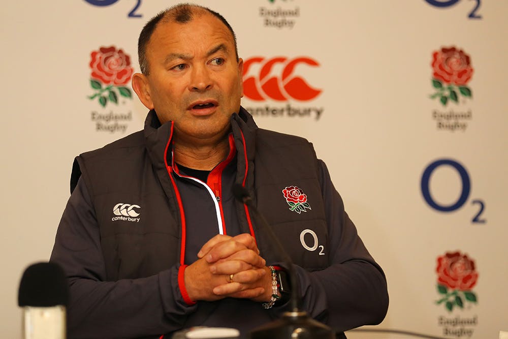 England coach Eddie Jones held his line when asked about the video controversy. Photo: Getty Images