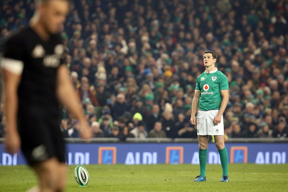 Jonny Sexton is in serious doubt for this weekend's Ireland-Australia match. Photo: Getty Images