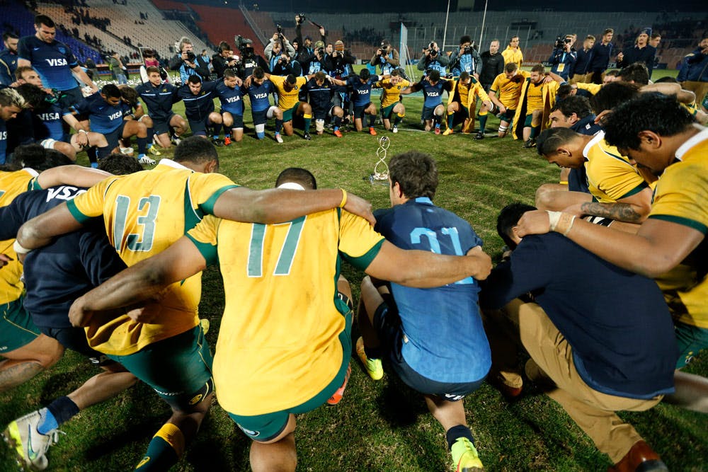 The Wallabies will take on the Pumas in Mendoza this season. Photo: Getty Images