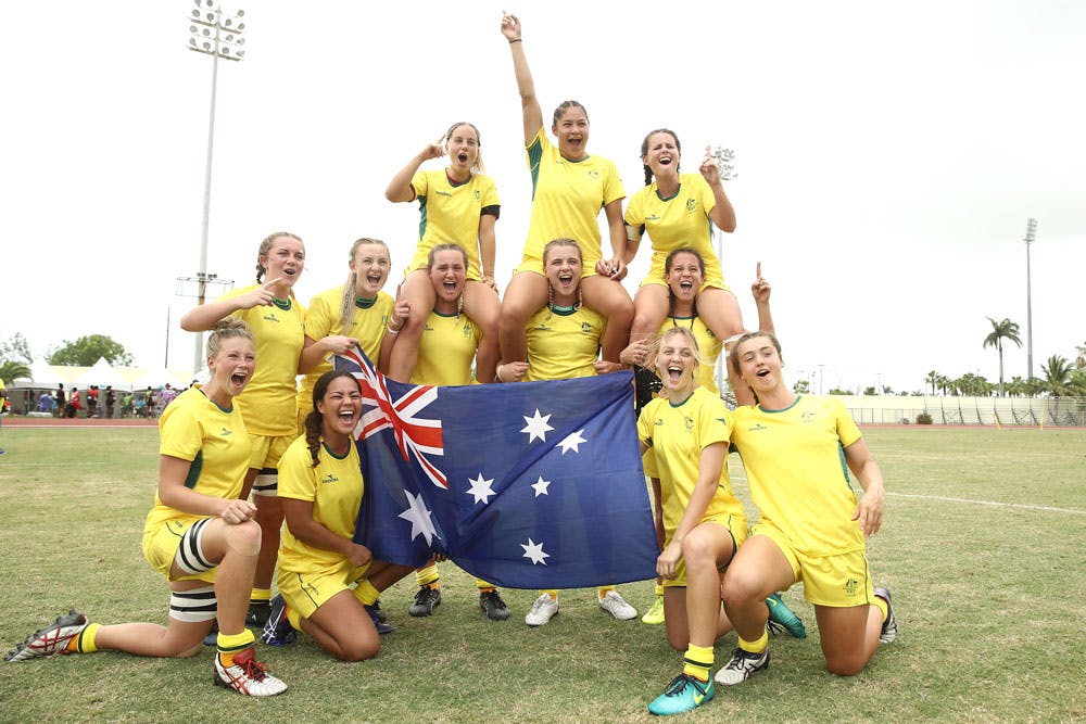 Australia's youth side clinched gold in the Bahamas. Photo: Getty Images