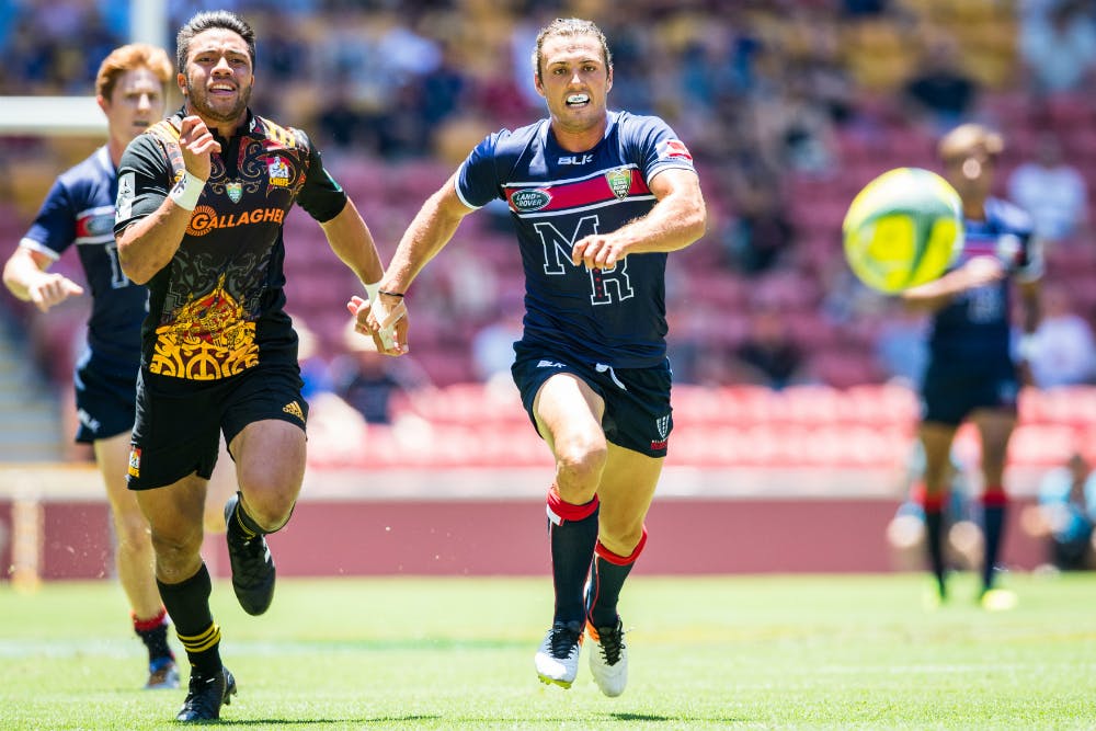 Liam Messam says the Chiefs have battled in the heat today. Photo: rugby.com.au/Stuart Walmsley