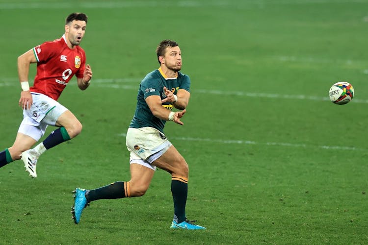 Handre Pollard looms as the key playmaker for the Springboks. Photo: Getty Images