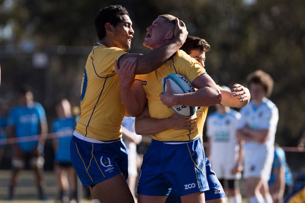 Brisbane City won the closest match of the day in Canberra. Photo: Rugby AU