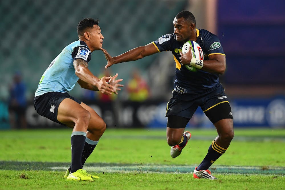Kuridrani will be a key player for the Brumbies at the Brisbane Tens. Photo: Getty Images