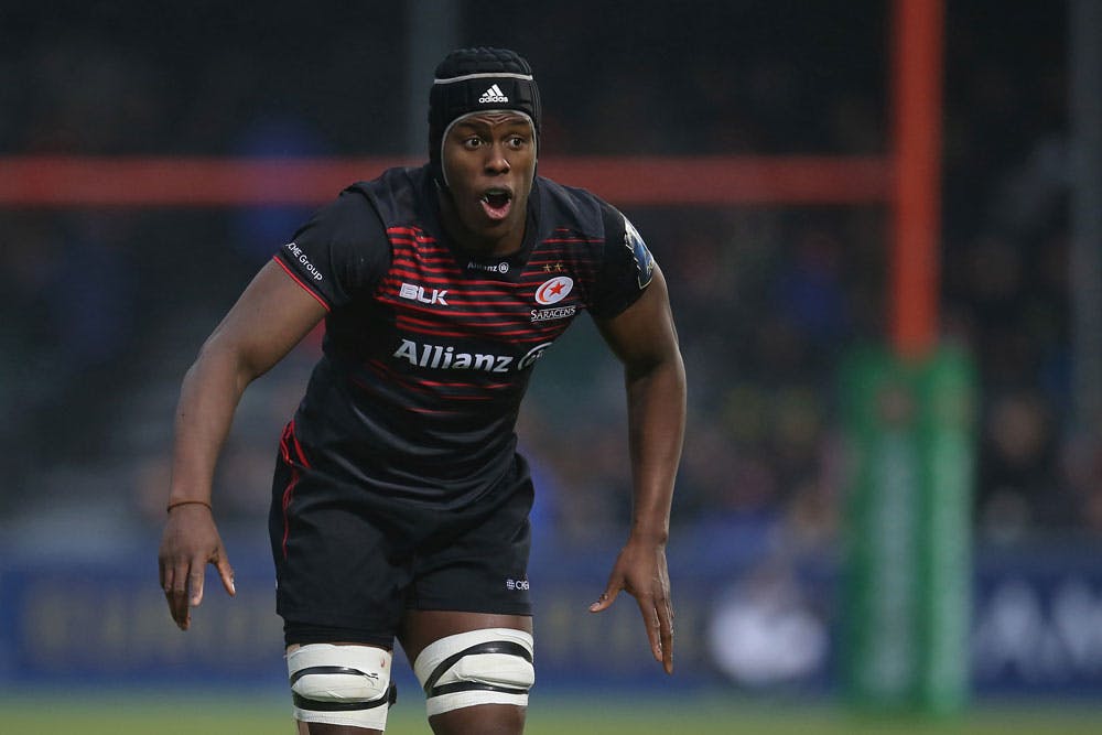 Maro Itoje is back in training for England. Photo: Getty Images