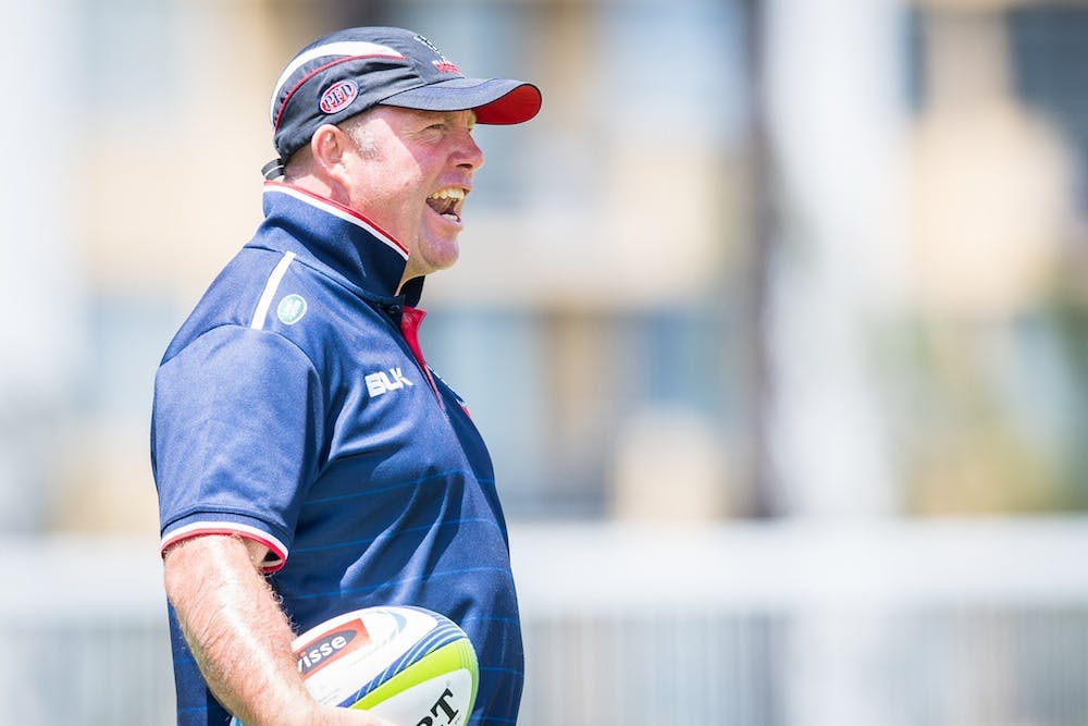 Rebels veteran Laurie Weeks said that the players were lashed by head coach Tony McGahan after their performance against the Blues last Thursday night. Photo: Stuart Walmsley/ARU Media.