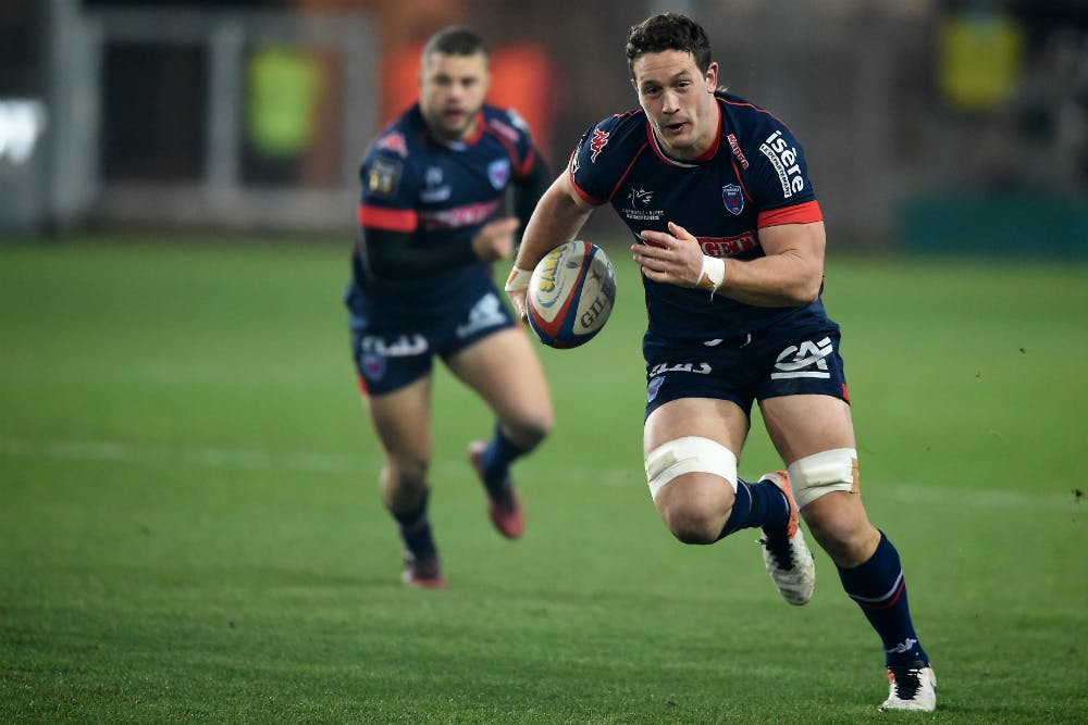 Rory Grice is one of three Grenoble players charged with rape. Photo: AFP
