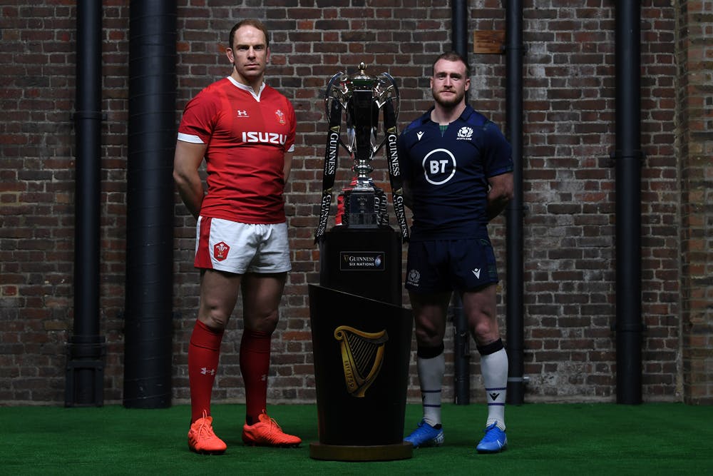 Wales and Scotland will be the only teams playing this weekend. Photo: Getty Images