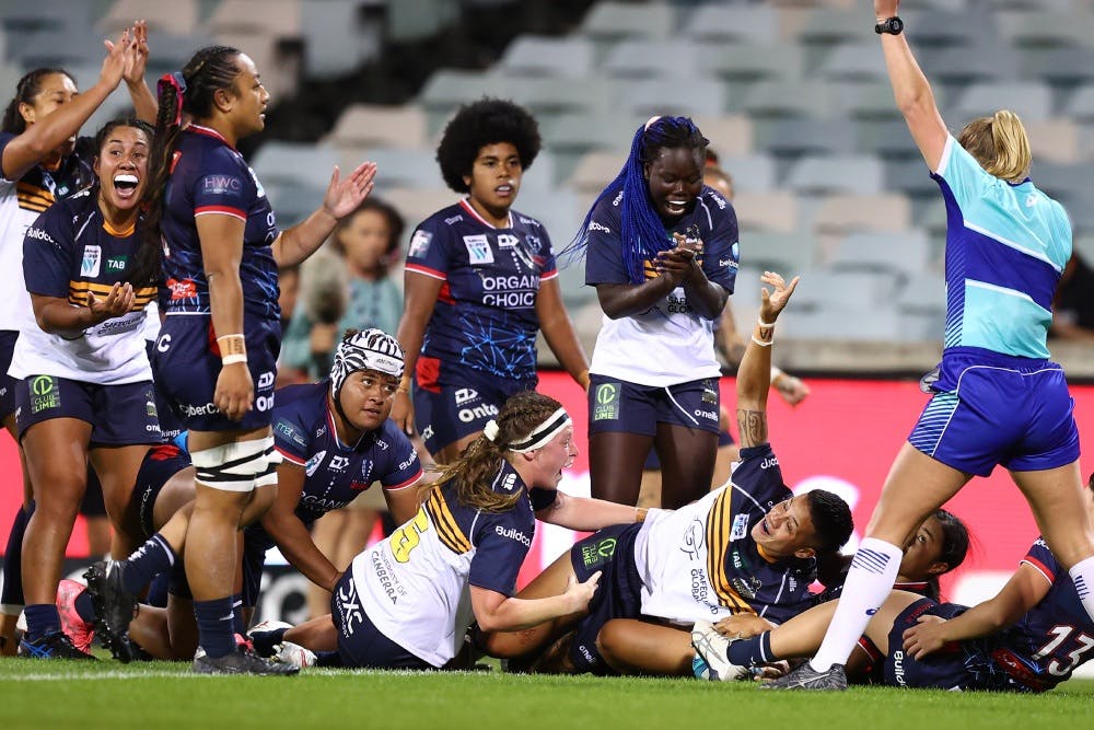 The Brumbies secured their first win in Super W 2023. Photo: Getty Images