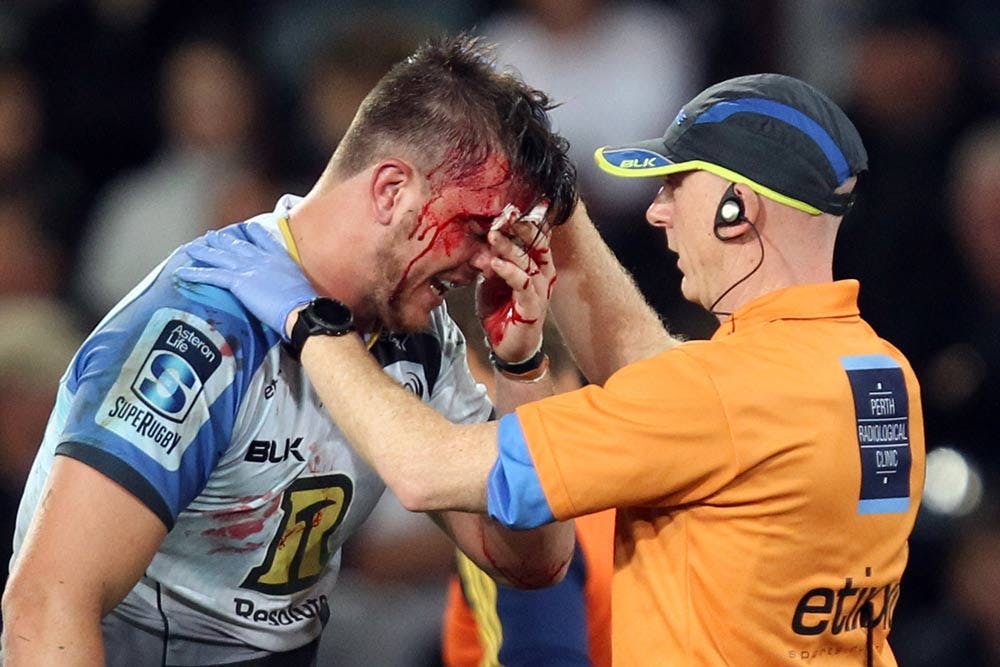 Ross Haylett-Petty threw his body on the line against the Highlanders. Photo: Getty Images