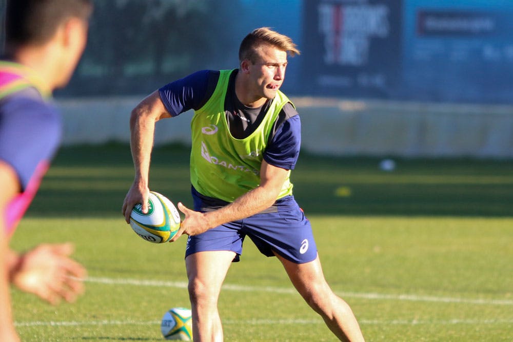 Hamish Stewart will be the Wallabies flyhalf on Friday night. Photo: Rugby AU