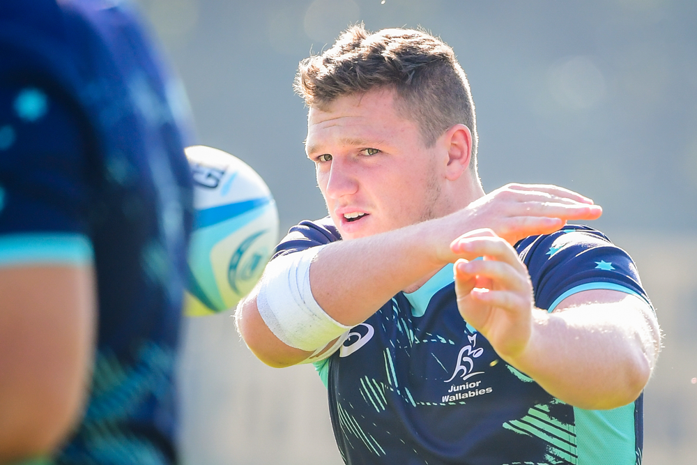 Angus Bell is one of a number of players returning to the Junior Wallabies in 2020. Photo: RUGBY.com.au/Stuart Walmsley