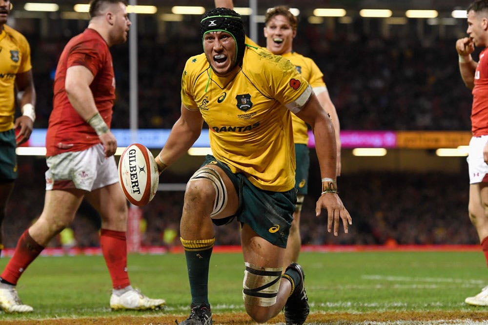 Former Wallabies lock Adam Coleman has formalised his switch to Tonga. Photo: Getty Images