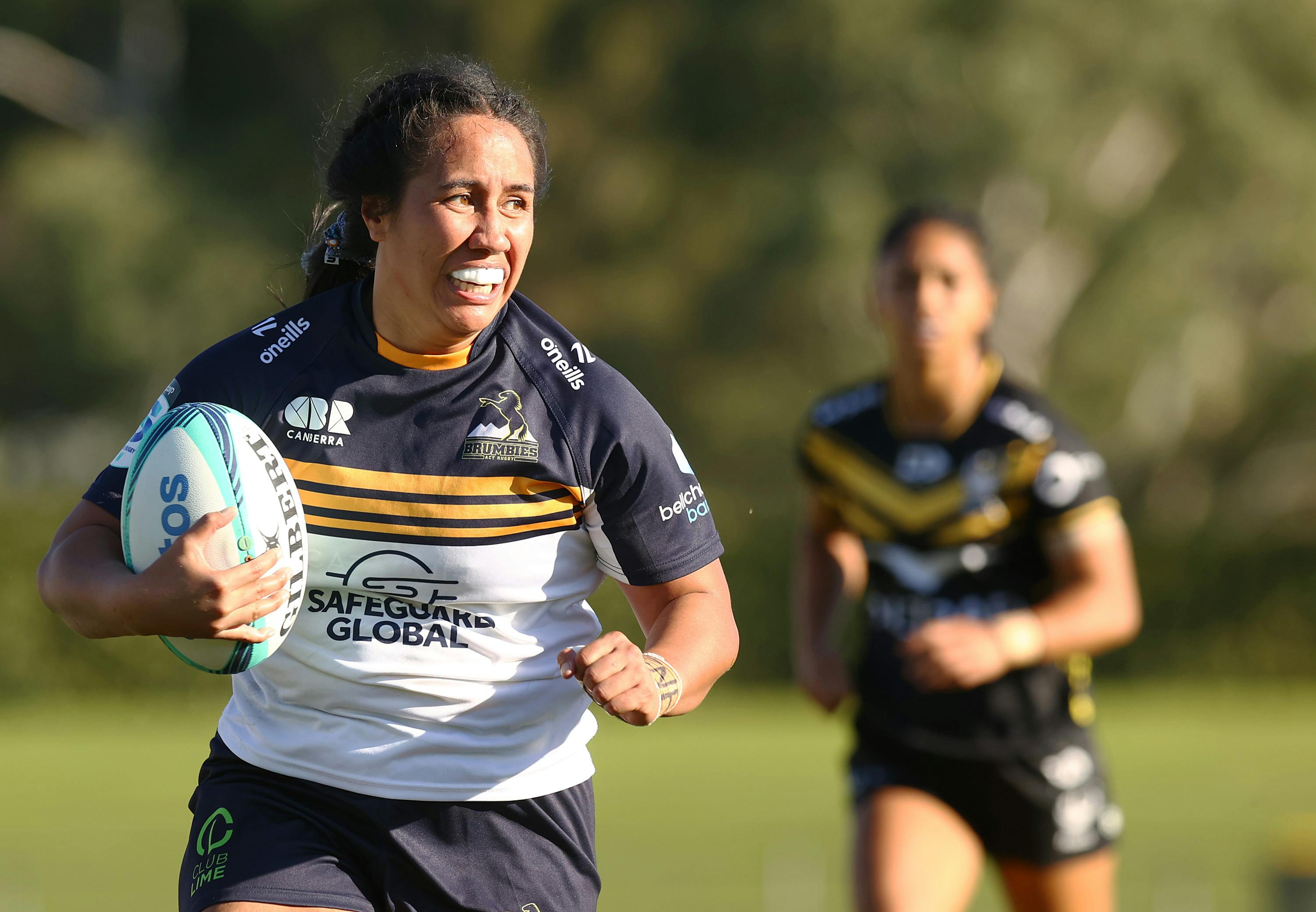 Tania Naden in action during Round Five of the Super Rugby Women's competition 2024. Picture: Getty