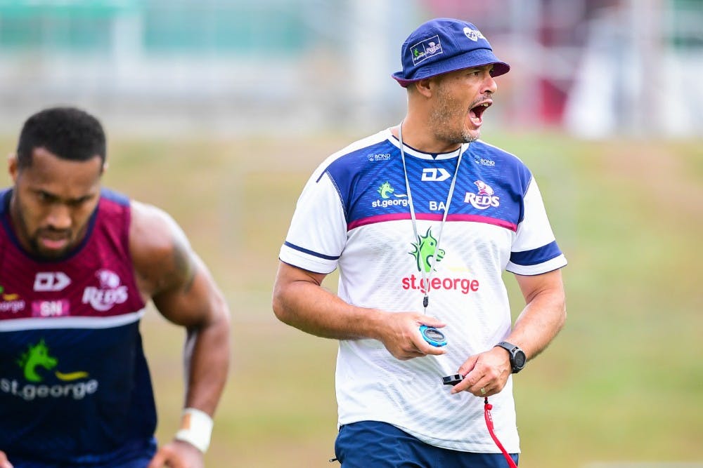 Reds strength and conditioning coach Brynley Abad has the team ready to face the challenges of altitude in Pretoria. Photo: RUGBY.com.au/Stuart Walmsley