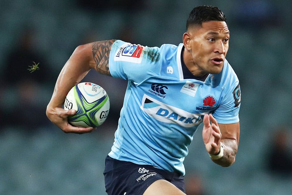 Israel Folau has won the Matthew Burke Cup. Photo: Getty Images
