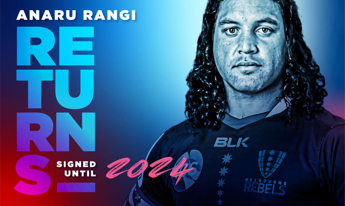 Anaru Rangi returns to the Rebels for 2023 and 2024