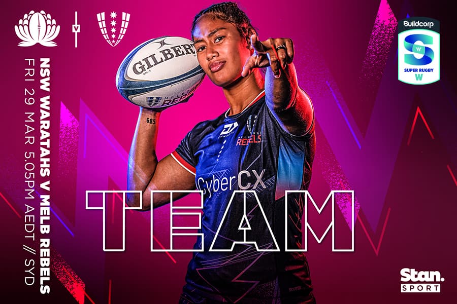 Rebels Super Rugby Womenβs Team for Round 3